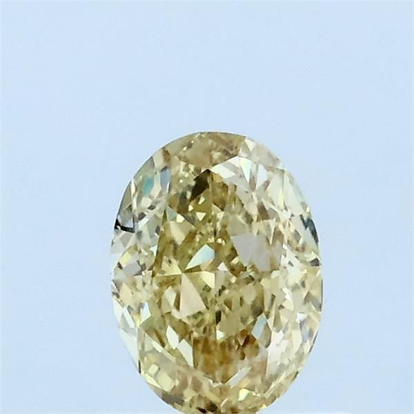 0.53 CT Fancy Yellow OVAL