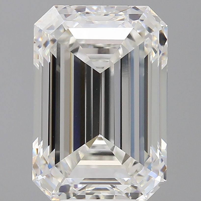 7.54 ct. emerald Lab Grown Diamond front image