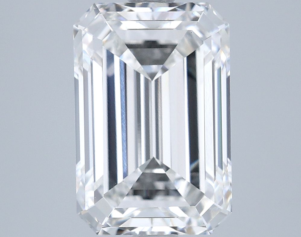 3.86 ct. emerald Lab Grown Diamond front image