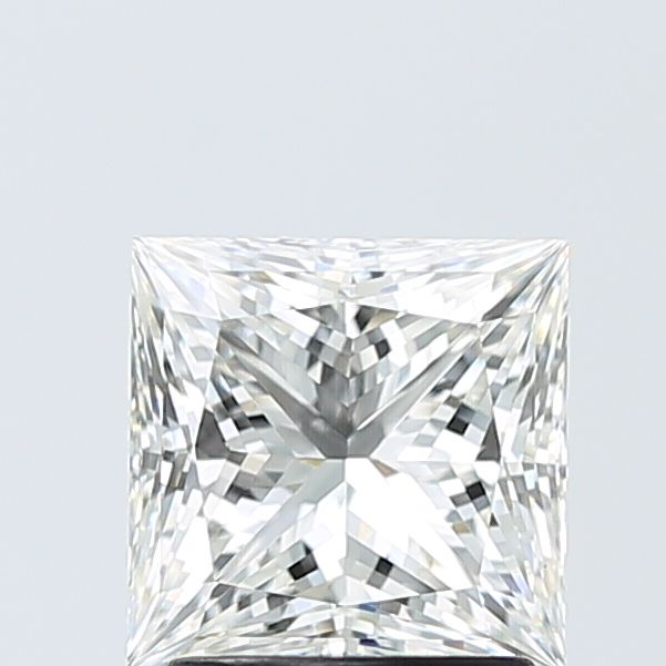 2.10 ct. princess Lab Grown Diamond front image