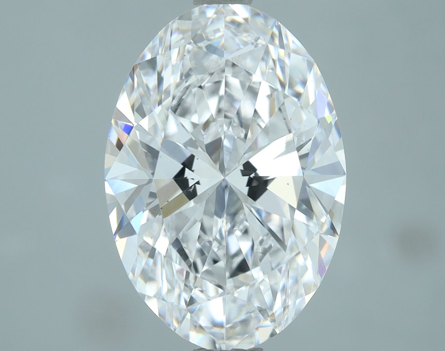 2.87 ct. oval Lab Grown Diamond front image