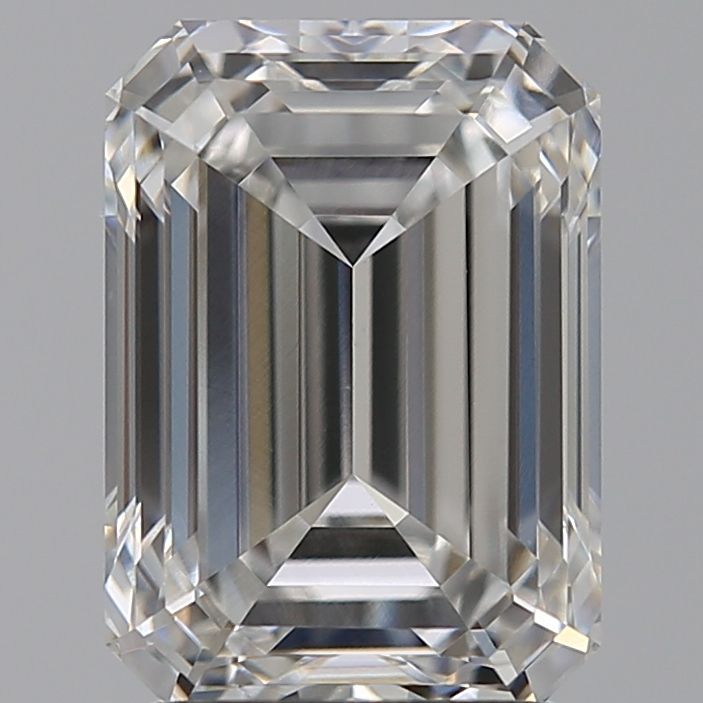 2.57 ct. emerald Lab Grown Diamond front image