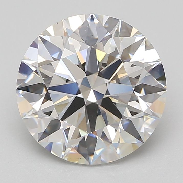 Diamant Rond 4.56 ct - Couleur E - Pureté VS2