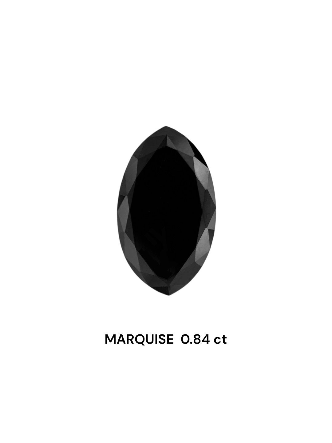 Diament 0.84 ct Fancy Black/VVS2