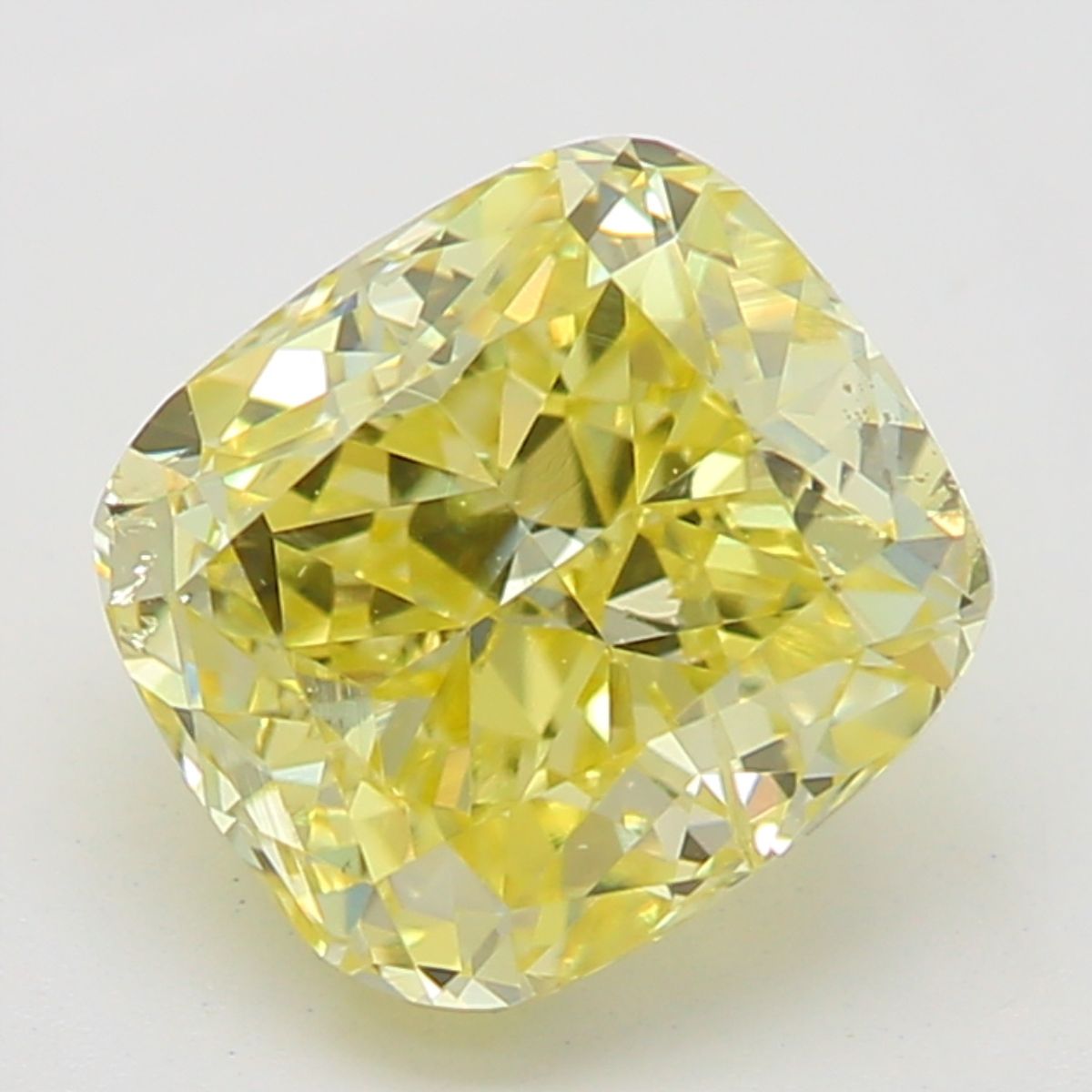 Diament 0.9 ct Fancy Yellow/SI2