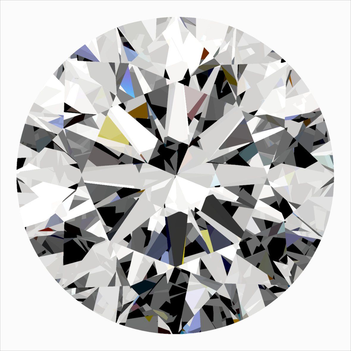 0.35 ct Round diamond