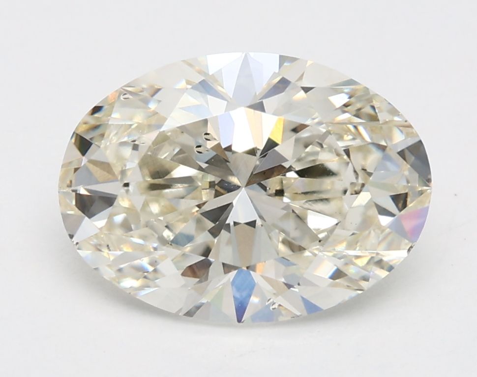 2.02 ct. oval Lab Grown Diamond front image