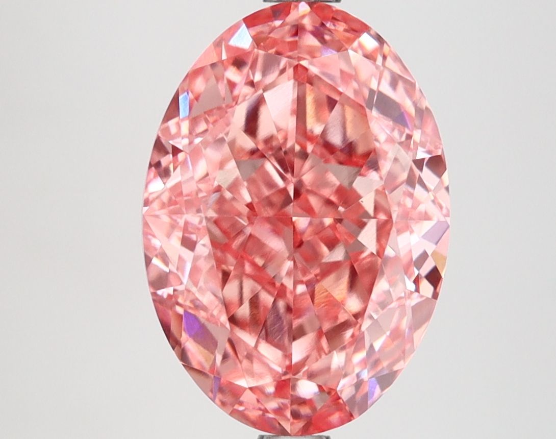 4.32 ct. oval Lab Grown Diamond front image