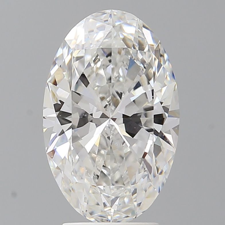 3.60 ct. oval Lab Grown Diamond front image