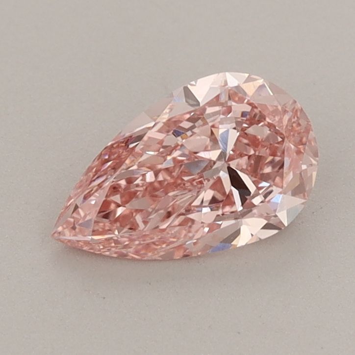 0.69 CT Fancy Vivid Pink PEAR