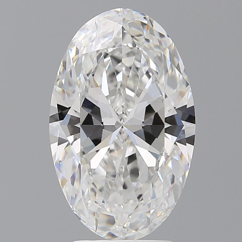 4.10 ct. oval Lab Grown Diamond front image