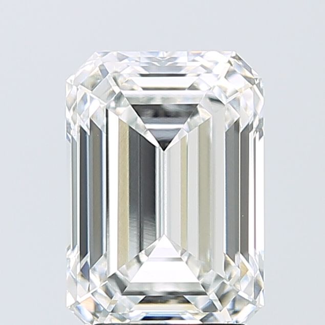 3.04 ct. emerald Lab Grown Diamond front image