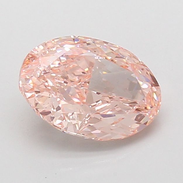 1.52 CT Fancy Vivid Pink OVAL