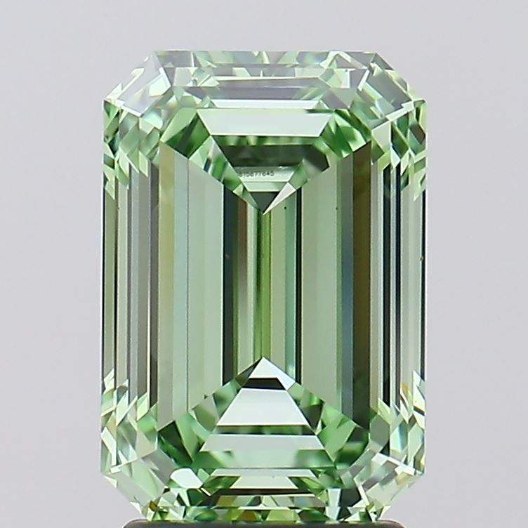 3.01 ct. emerald Lab Grown Diamond front image
