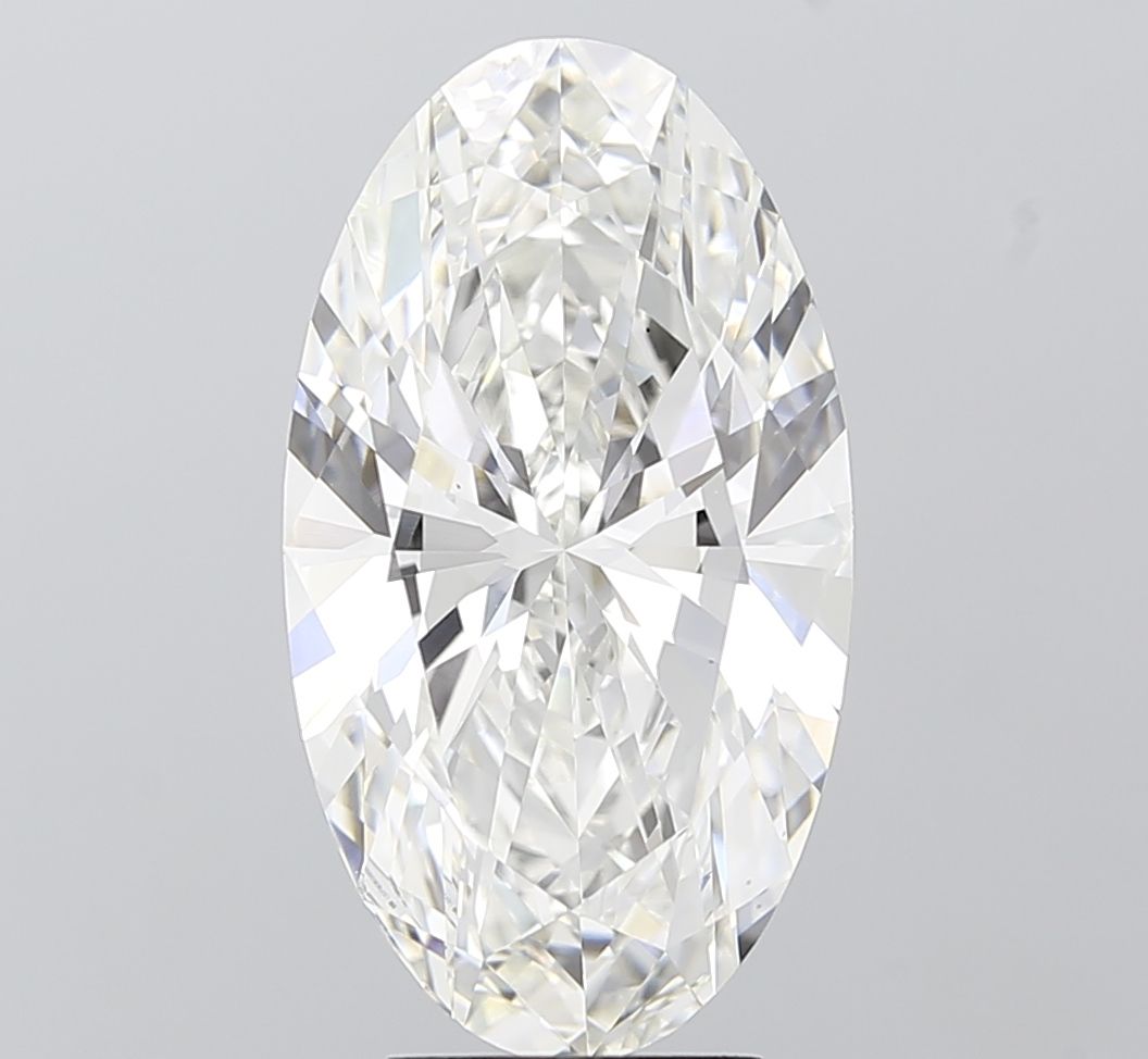 5.08 ct. oval Lab Grown Diamond front image