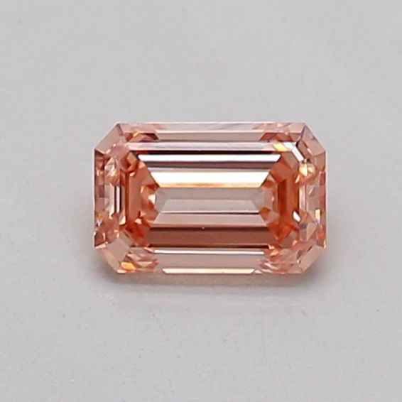 0.21 CT Fancy Intense Brownish Pink EMERALD