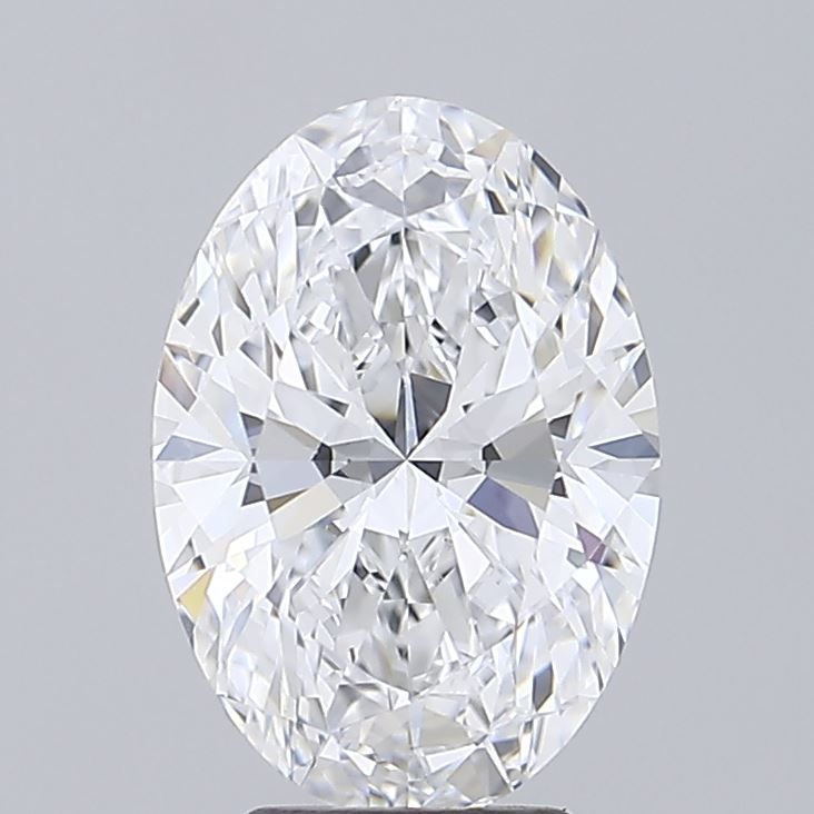 4.08 ct. oval Lab Grown Diamond front image