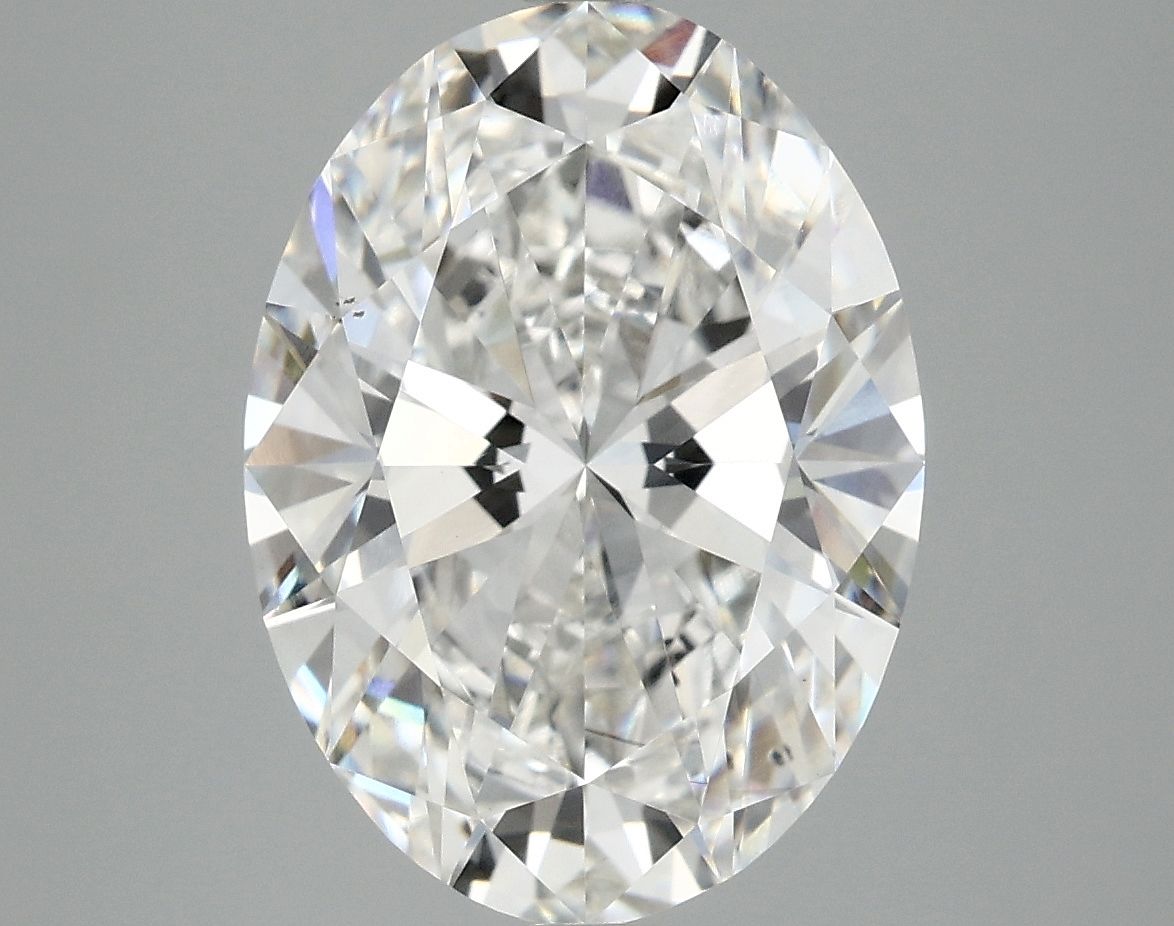 5.09 ct. oval Lab Grown Diamond front image