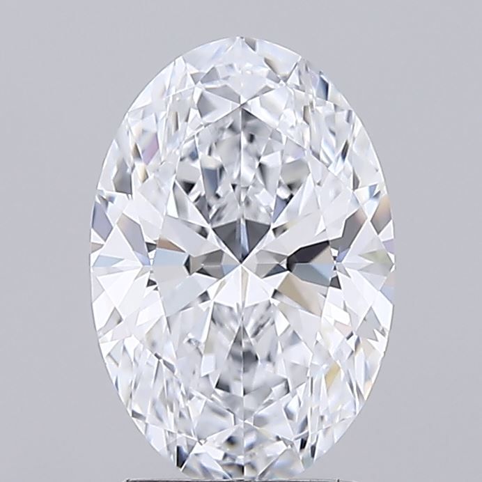 2.09 ct. oval Lab Grown Diamond front image