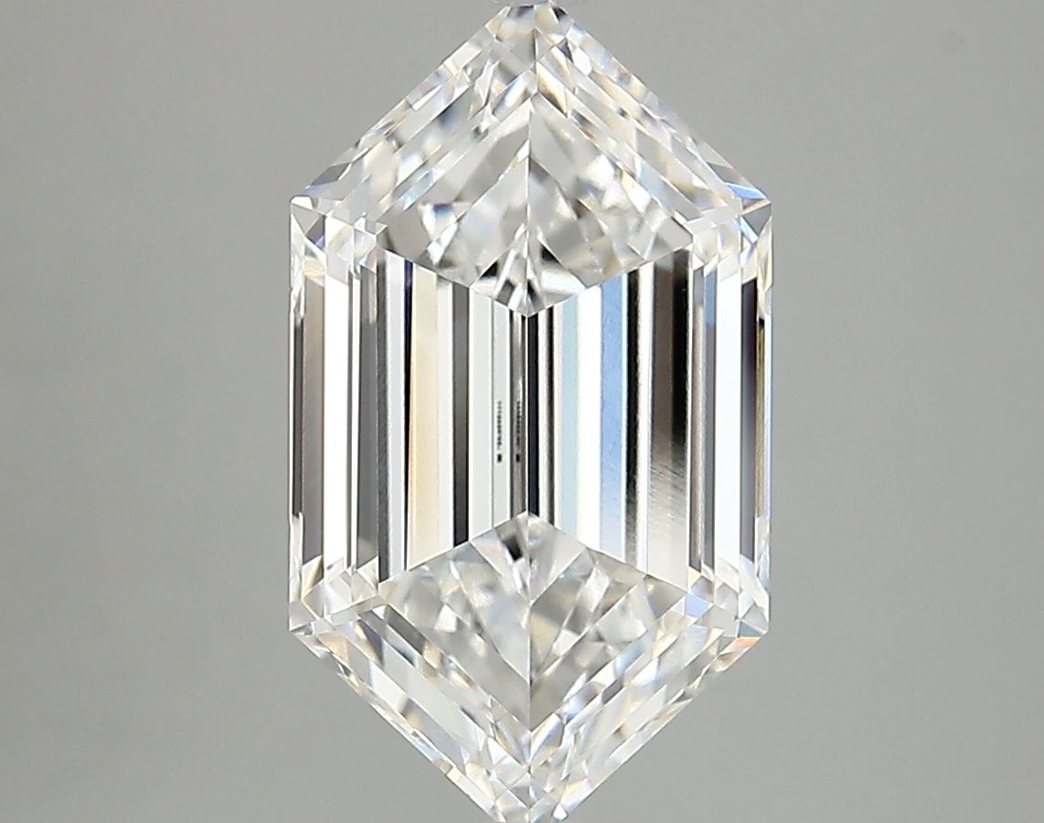 3.79 ct lab-grown Hexagonal Diamond