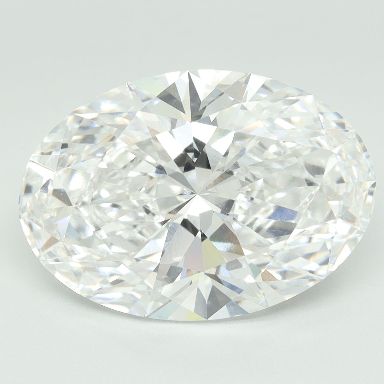 8.56 ct. oval Lab Grown Diamond front image