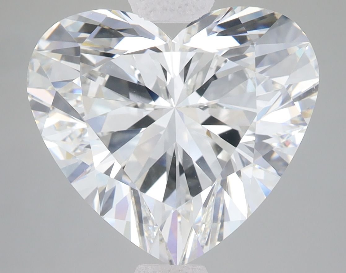 6.10 ct. heart Lab Grown Diamond front image