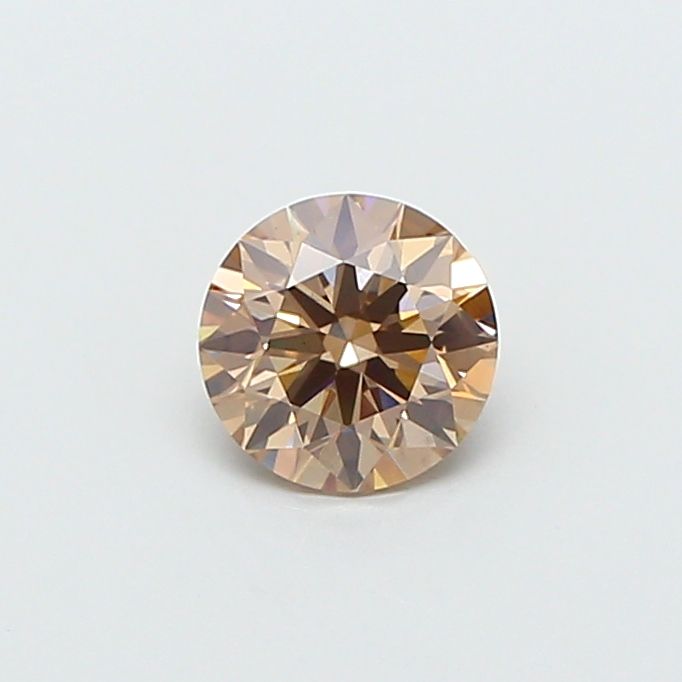 1.08 CT Fancy Light Brown ROUND