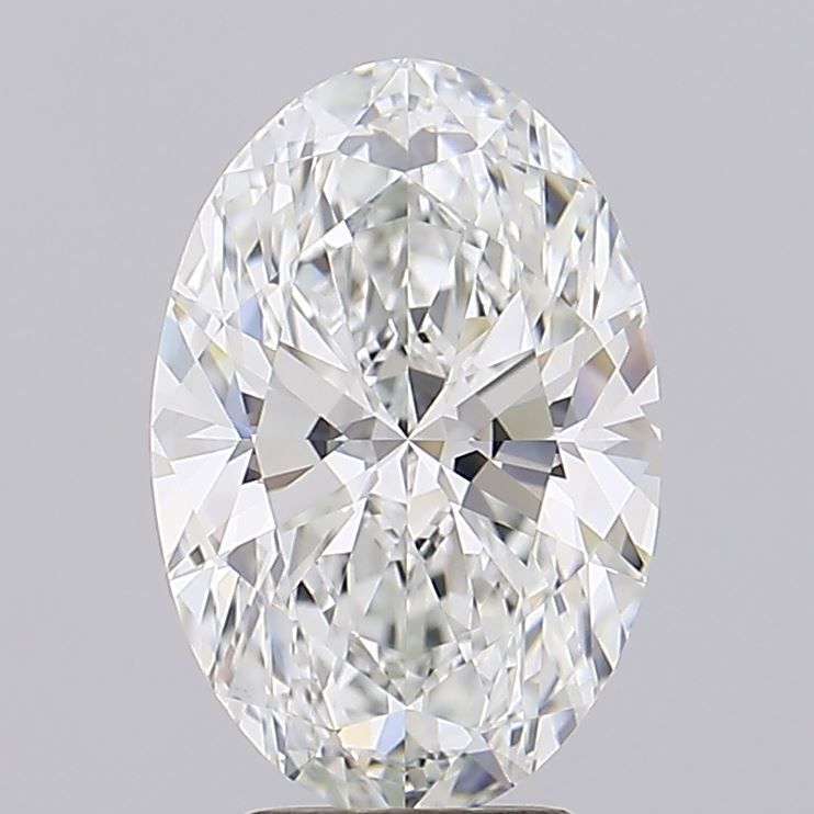 4.06 ct. oval Lab Grown Diamond front image