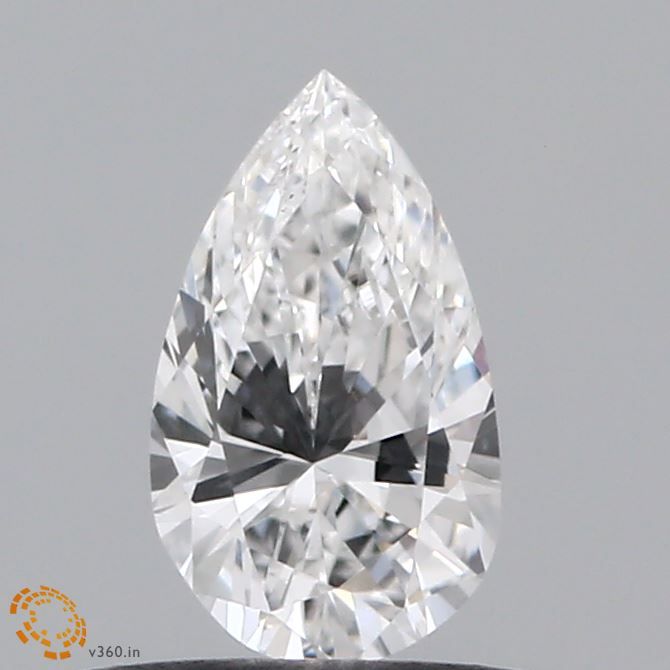 0.45 ct lab-grown Pear Diamond