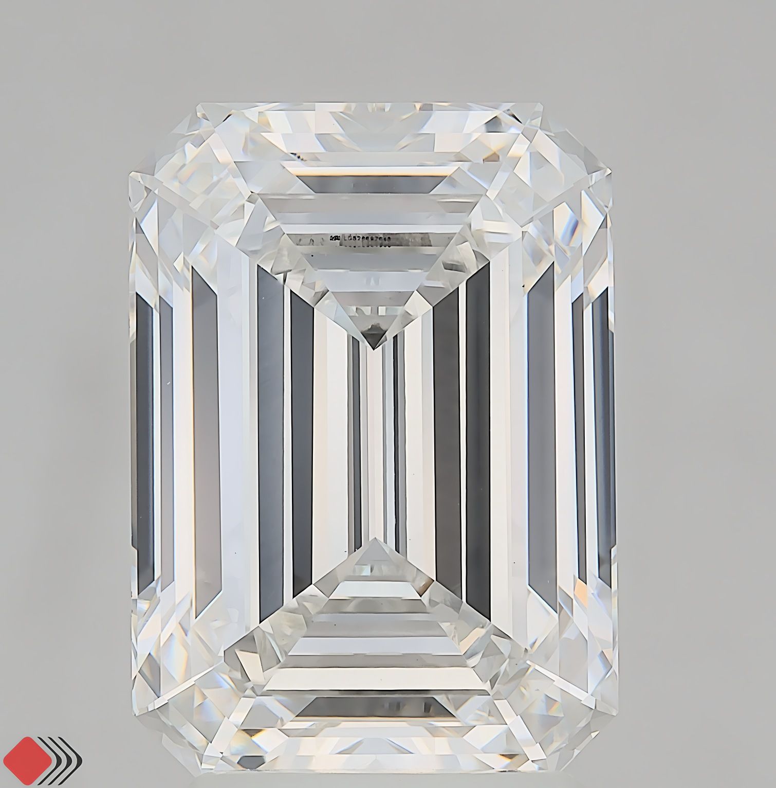3.58 ct. emerald Lab Grown Diamond front image