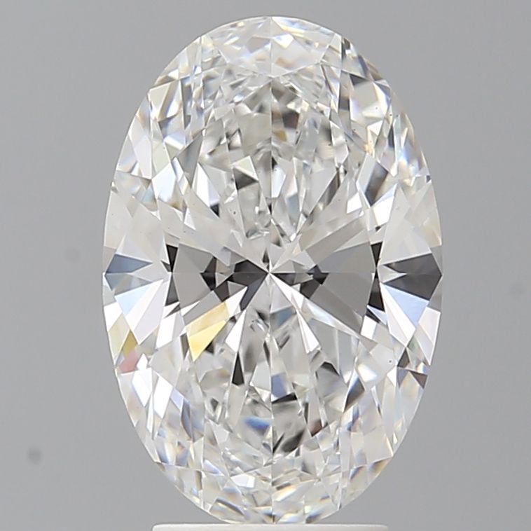 3.59 ct. oval Lab Grown Diamond front image