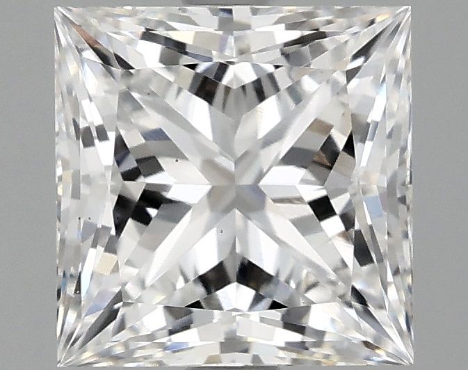 2.09 ct. princess Lab Grown Diamond front image