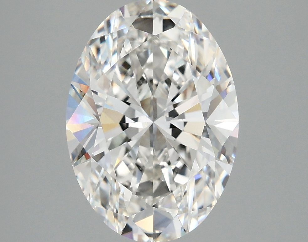 3.07 ct. oval Lab Grown Diamond front image