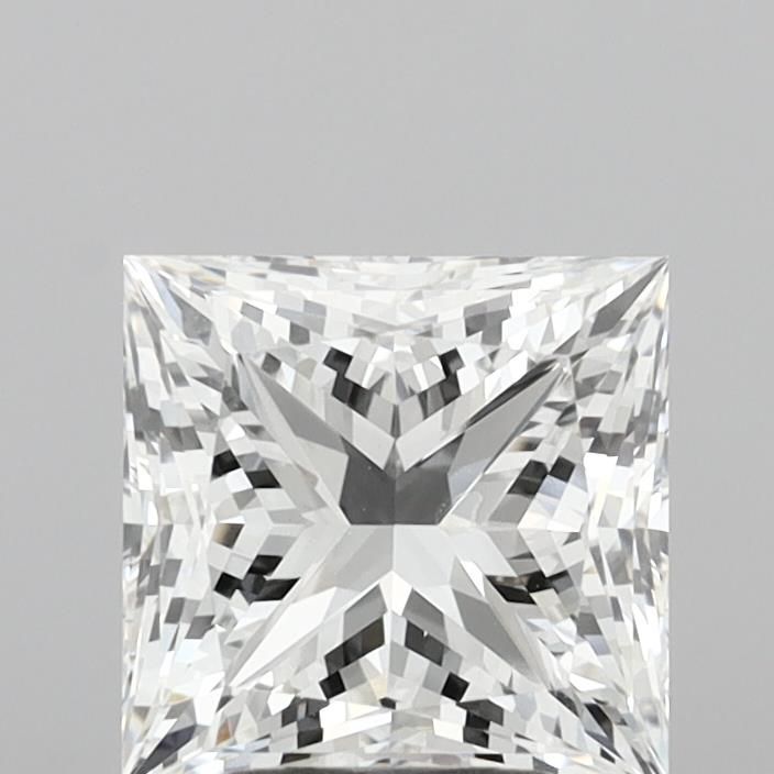 3.24 ct. princess Lab Grown Diamond front image
