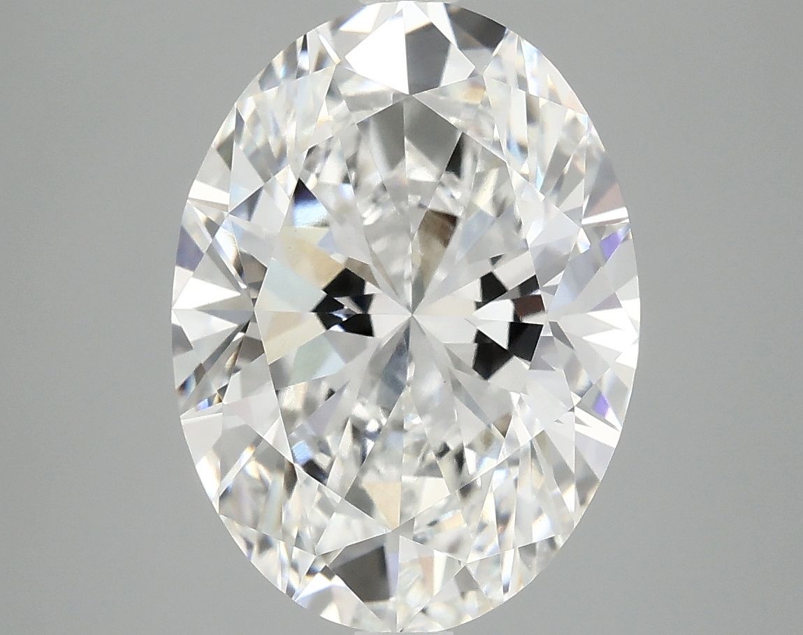 5.01 ct. oval Lab Grown Diamond front image