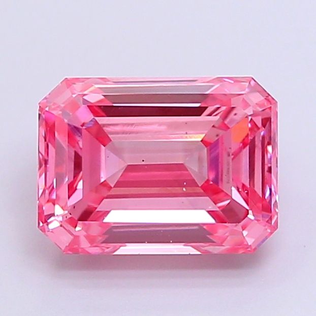 2.10 ct. emerald Lab Grown Diamond front image