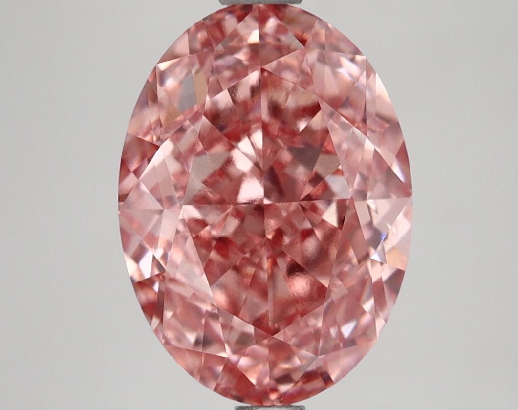 4.25 ct. oval Lab Grown Diamond front image