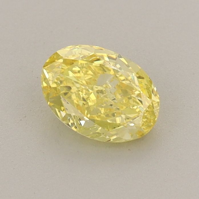 0.56 CT Fancy Vivid Yellow OVAL