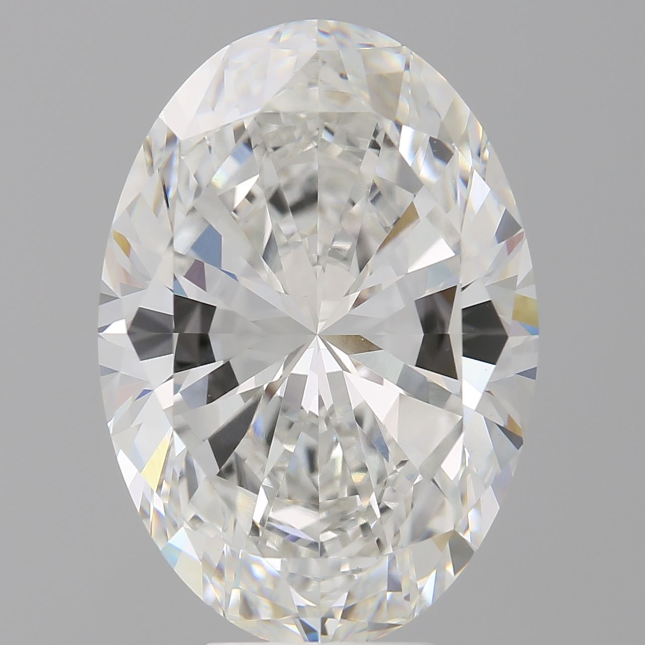 8.02 ct. oval Lab Grown Diamond front image