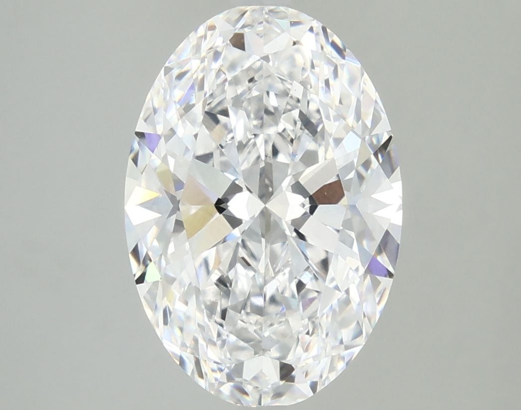 4.08 ct. oval Lab Grown Diamond front image