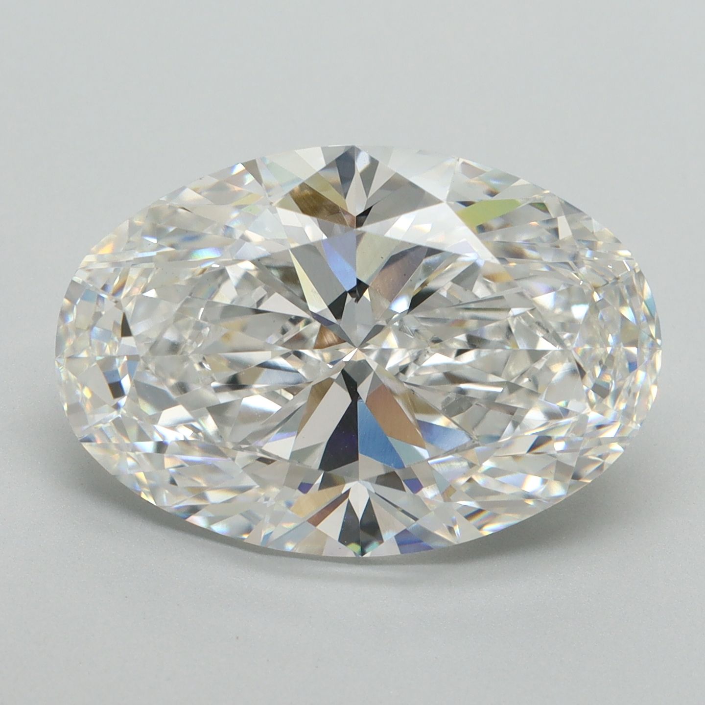 8.15 ct. oval Lab Grown Diamond front image