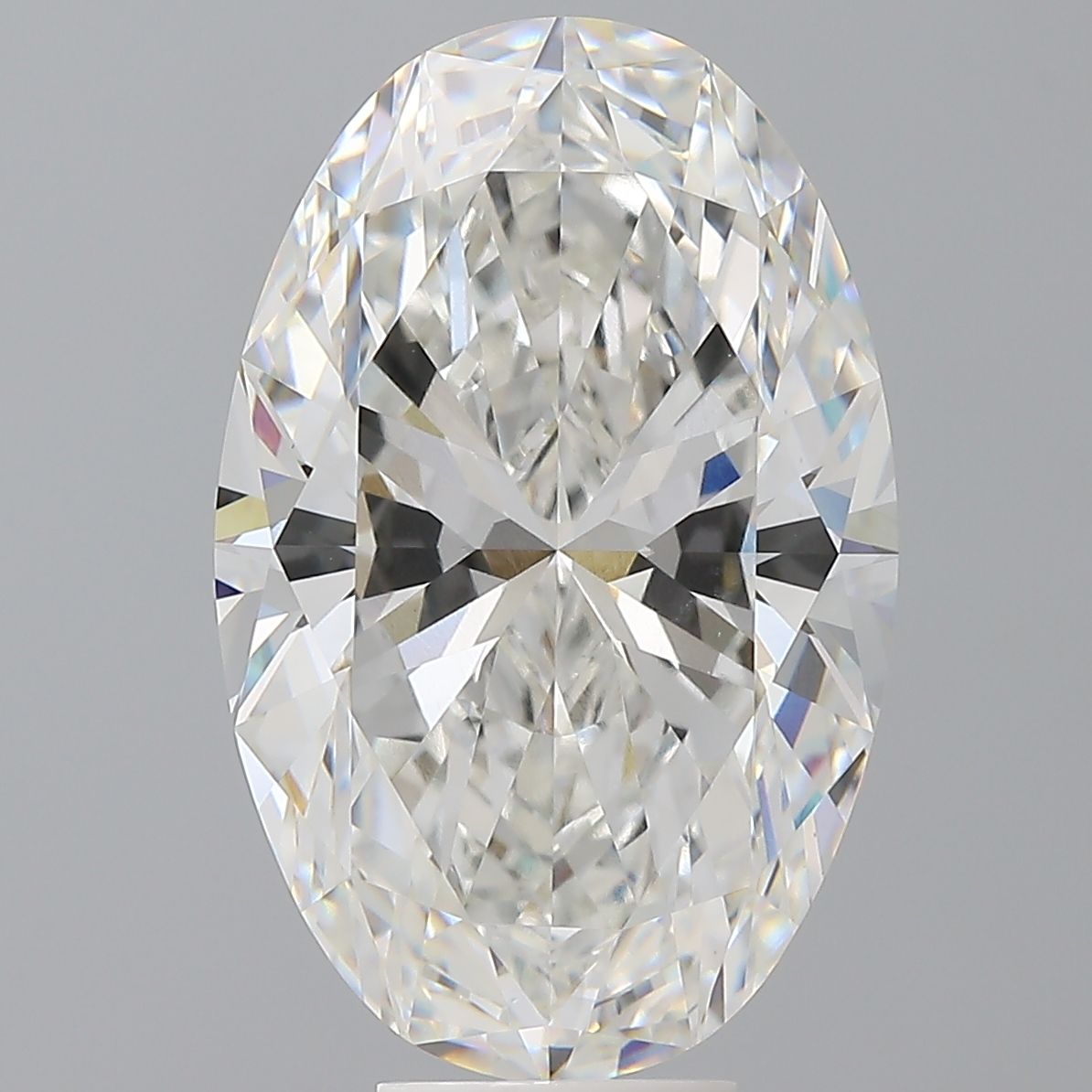 9.10 ct. oval Lab Grown Diamond front image