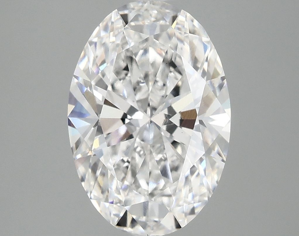 3.09 ct. oval Lab Grown Diamond front image