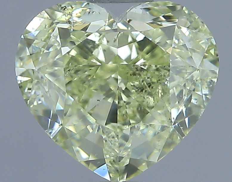 Diament 1.7 ct Fancy Light Yellow/SI2