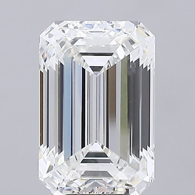9.55 ct. emerald Lab Grown Diamond front image