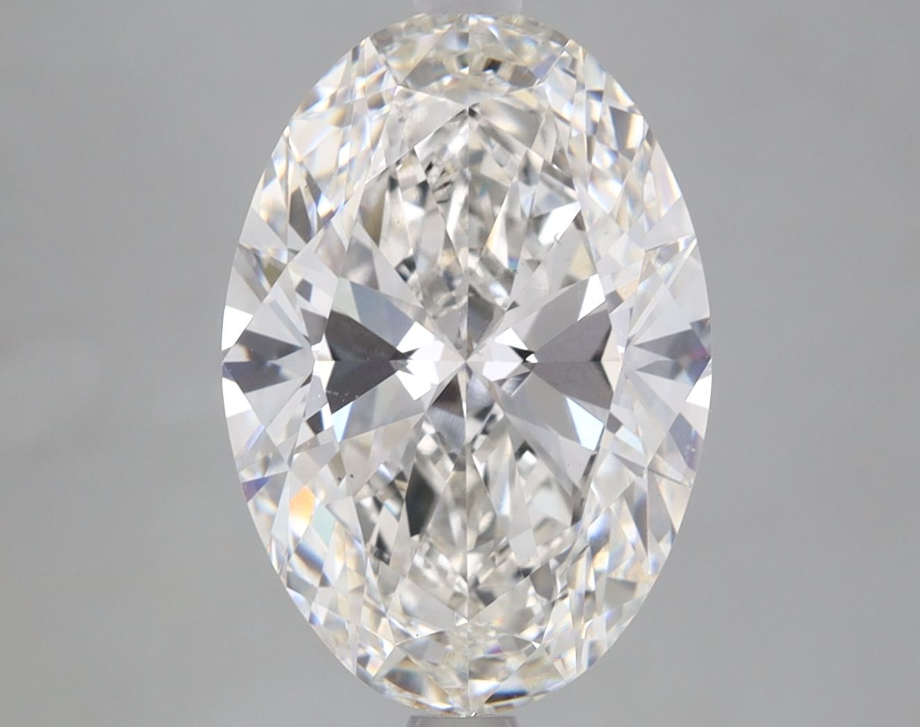 5.01 ct. oval Lab Grown Diamond front image