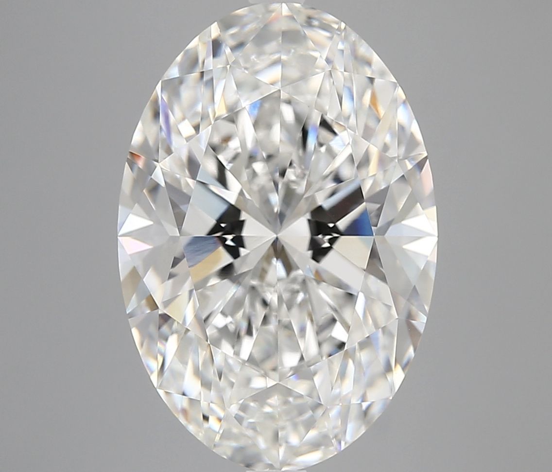 8.04 ct. oval Lab Grown Diamond front image