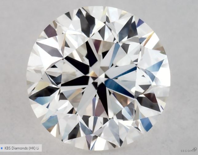 0.70 ct Round diamond
