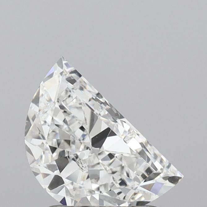 1.06 ct lab-grown Half moon Diamond