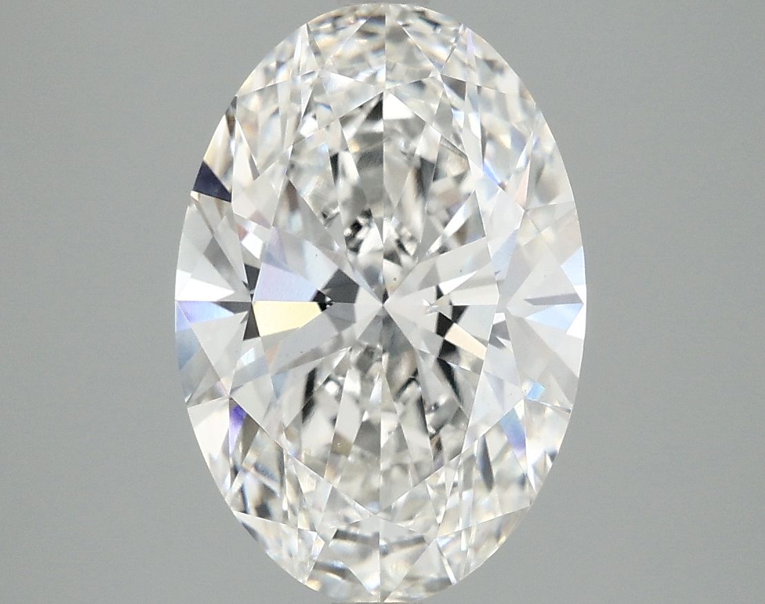 3.87 ct. oval Lab Grown Diamond front image